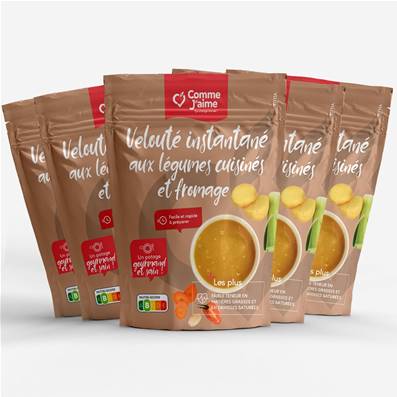 5 Vellutate alle verdure e formaggio