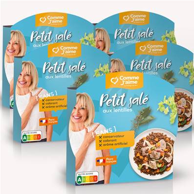 Box 5 CARNE SALATA DI MAIALE CON LENTICCHIE