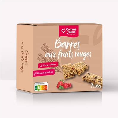 Barrete ai frutti rossi