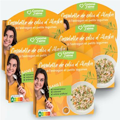 Box 5 NASELLO DELL' ALASKA IN CASSERUOLA