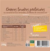 Barrette al caramello e mandorle