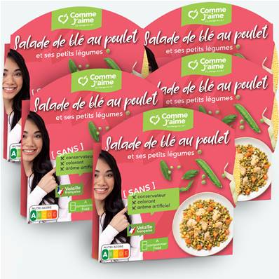 Box 5 INSALATA DI GRANO CON POLLO E VERDURE CROCCANTI