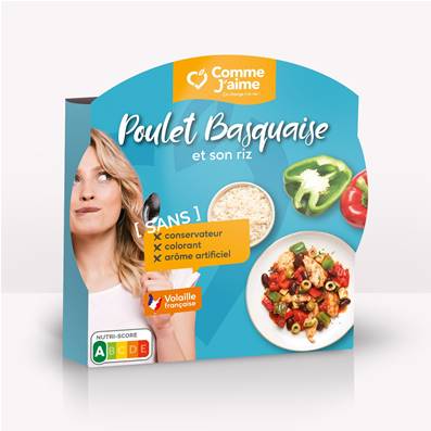 Pollo alla Basca con riso e verdure