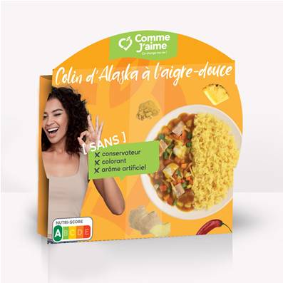 Nasello dell'Alaska in agrodolce con riso