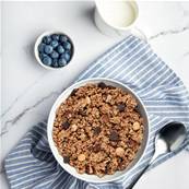 Muesli croccante al cioccolato e nocciole