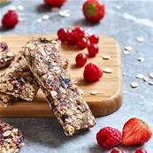 Barrette ai frutti rossi