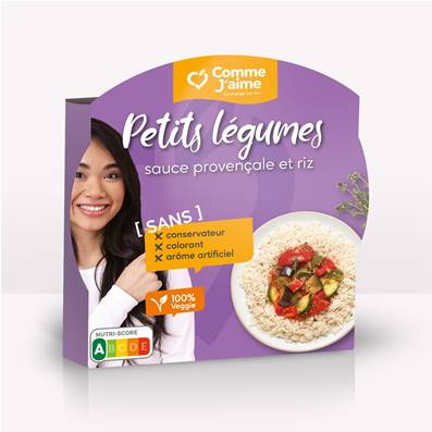 Verdurine in salsa provenzale e riso