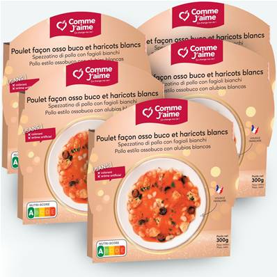 Box 5 Ossobuco di pollo con fagioli bianchi