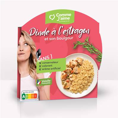 Tacchino al dragoncello e bulgur