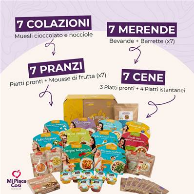 UNA SETTIMANA CON MI PIACE COSI'