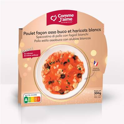 Ossobuco di pollo con fagioli bianchi